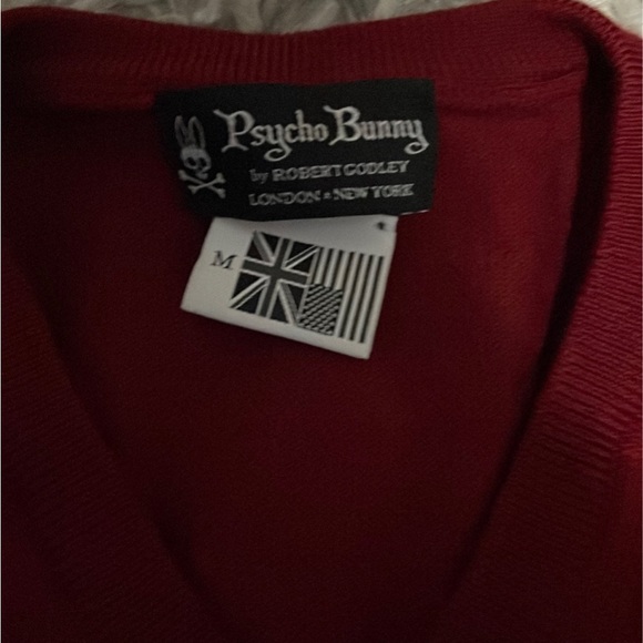 Psycho Bunny long sleeve sweater medium - Picture 3 of 8